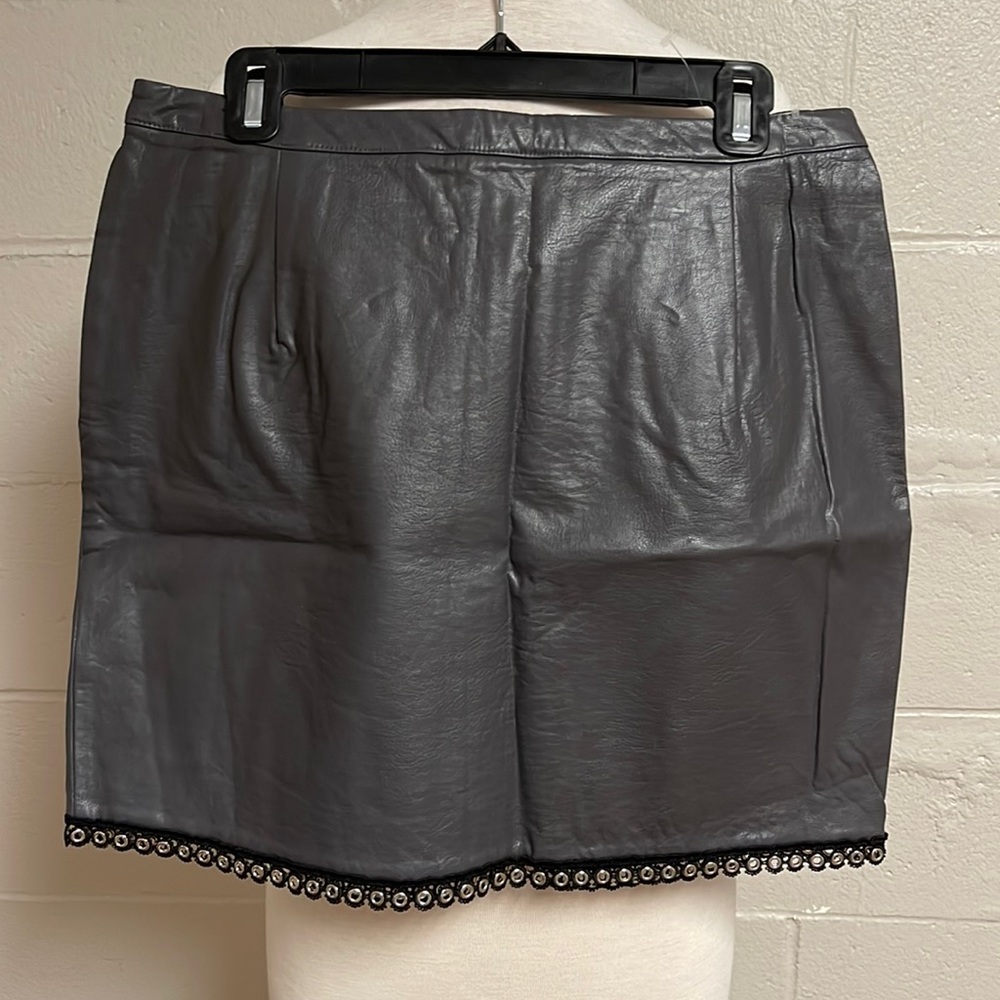 MINK PINK leather like skirt, NWT, mon cherie